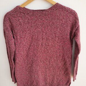 Old Navy Knit Sweater-Red/Burgundy